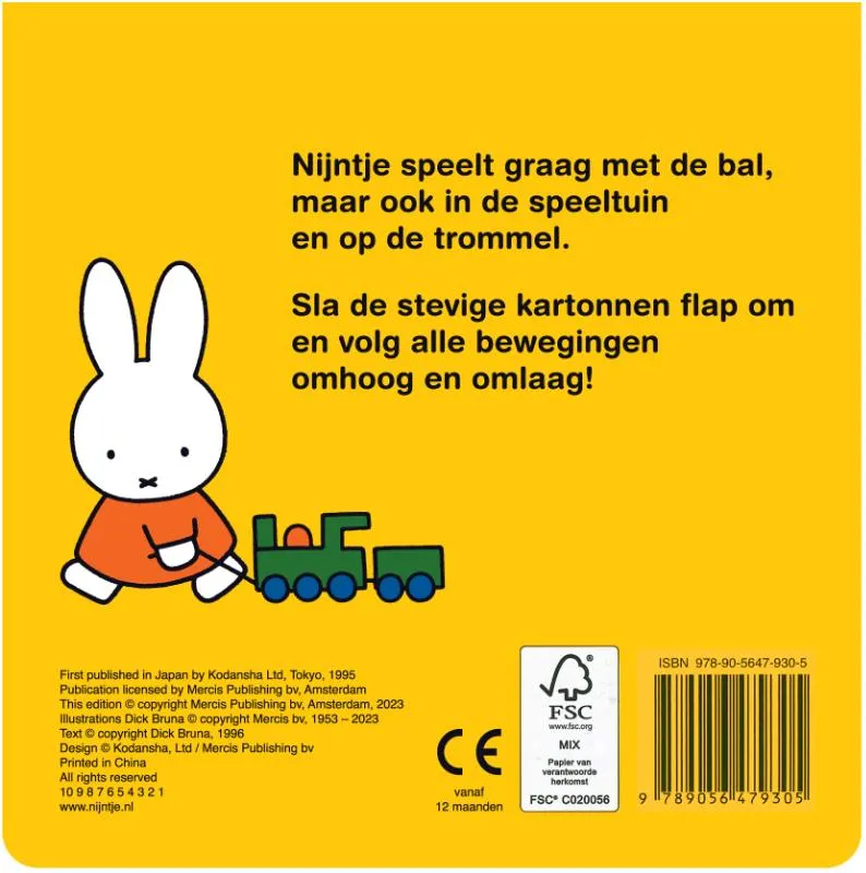 Nijntje en de bal | 9789056479305 Nijntje en de bal - Afbeelding 2