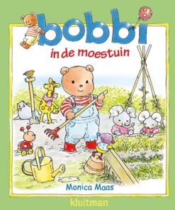 Bobbi in de moestuin