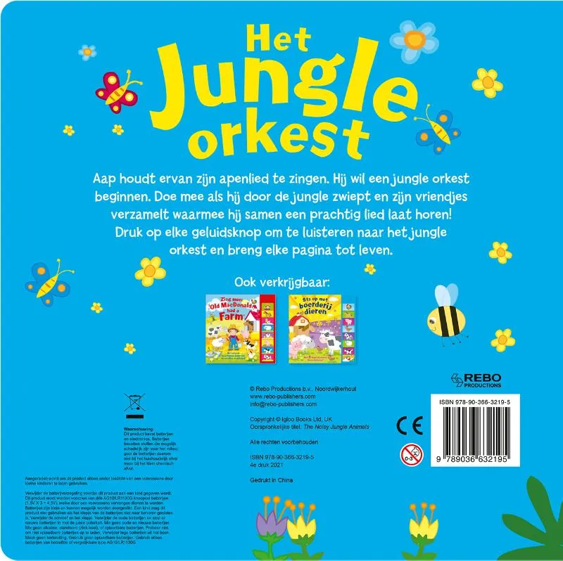 Het Jungle orkest | 9789036632195 Het Jungle orkest - Afbeelding 2