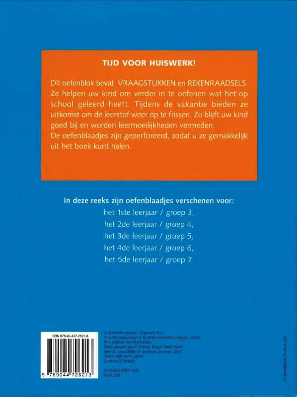 Oefenblaadjes Vraagstukken en rekenraadsels 9-10 jr | 9789044726213 Oefenblaadjes Vraagstukken en rekenraadsels 9-10 jr - Afbeelding 2