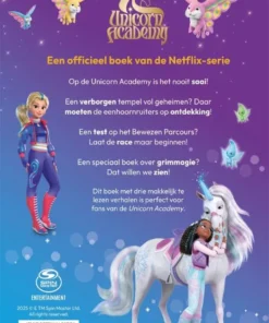Alternative view of Sophia's uitnodiging voor Unicorn Academy