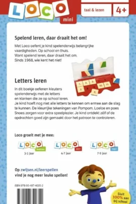 Alternative view of Loco Mini Rompompom ik leer letters