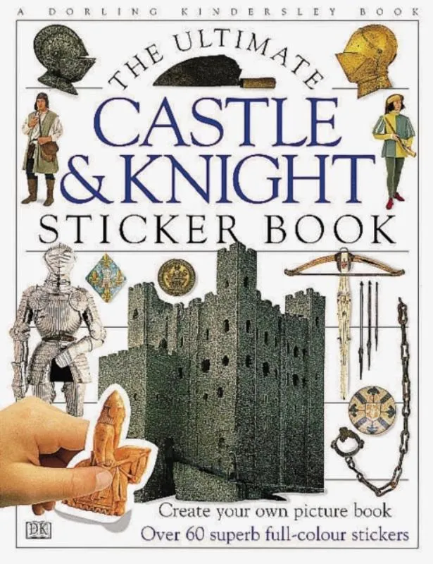 Castle & Knight Ultimate Sticker Book | 9780751355376 Castle & Knight Ultimate Sticker Book