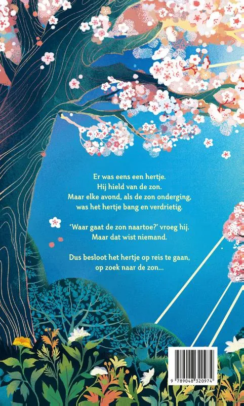 Hertje gaat de zon achterna | 9789048320974 Hertje gaat de zon achterna - Afbeelding 2