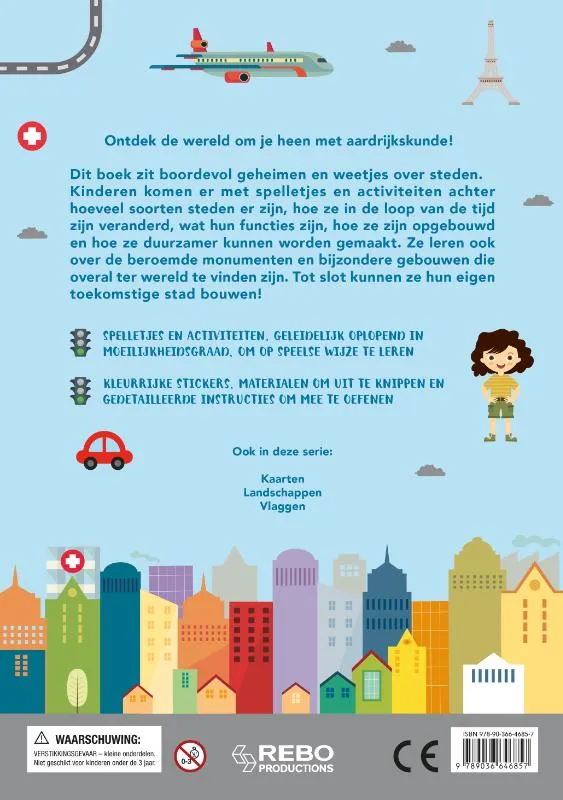 Gek op de wereld steden | 9789036646857 Gek op de wereld steden - Afbeelding 2