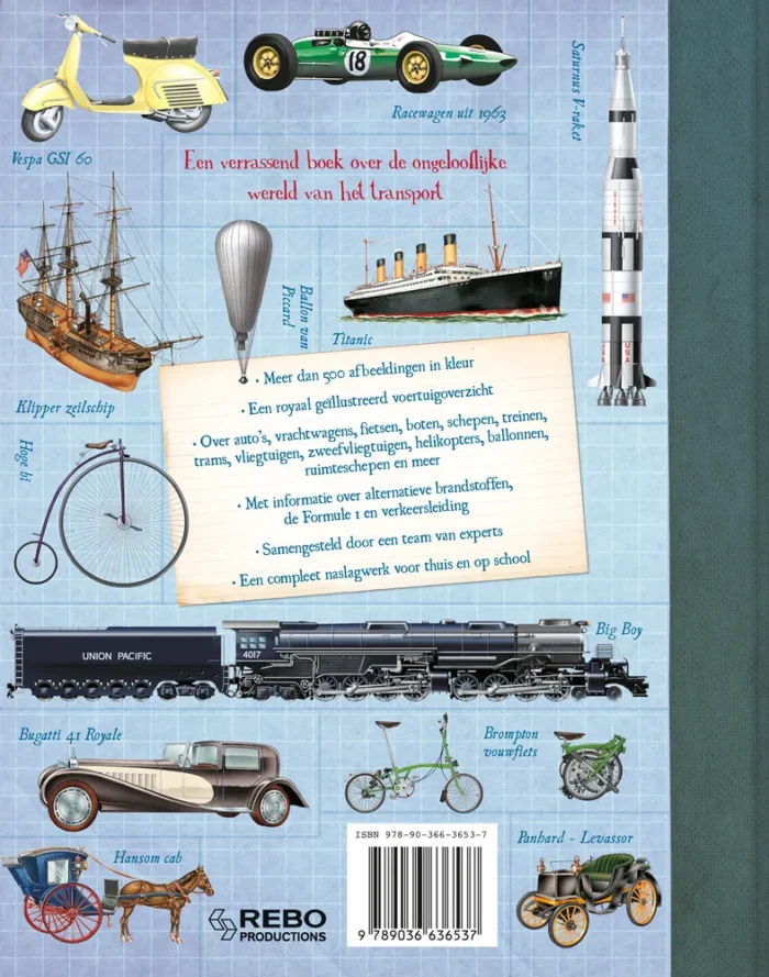 Transport encyclopedie voor kinderen - Afbeelding 2