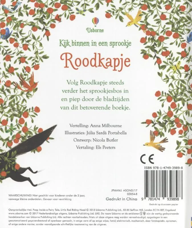 Roodkapje | 9781474939898 Roodkapje - Afbeelding 2