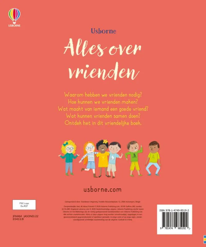 Alles over vrienden | 9781474985192 Alles over vrienden - Afbeelding 2