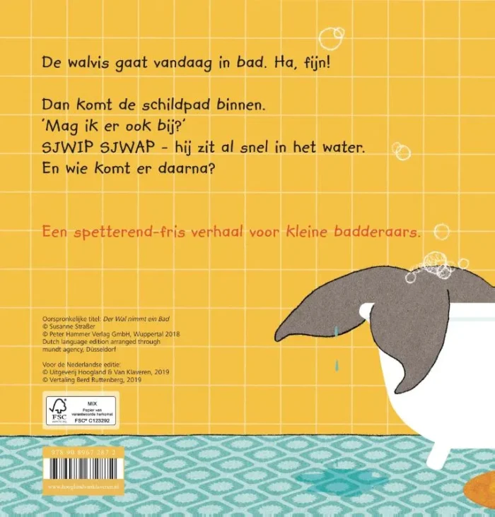 De walvis gaat in bad - Afbeelding 2