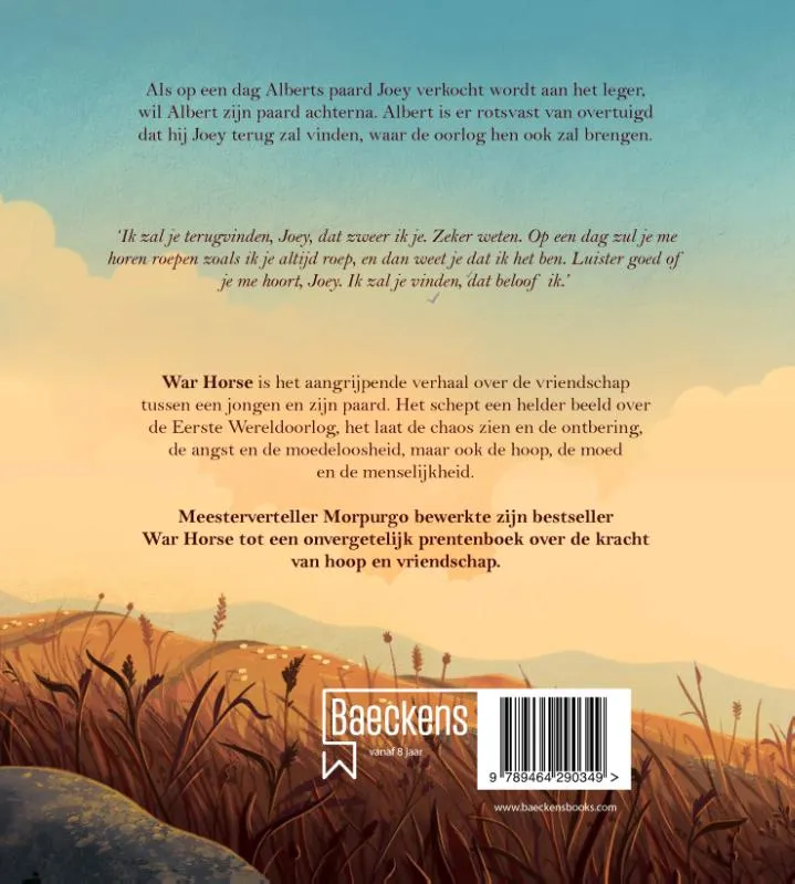 War horse | 9789464290349 War horse - Afbeelding 2