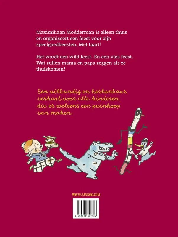 Maximiliaan Modderman geeft een feestje | 9789401467537 Maximiliaan Modderman geeft een feestje - Afbeelding 2