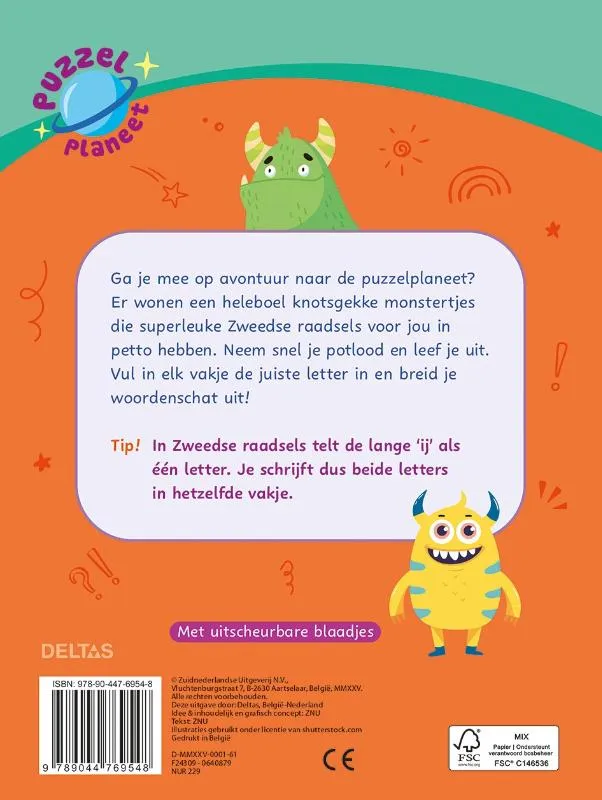 Supercoole zweedse raadsels 8-10 jaar | 9789044769548 Supercoole zweedse raadsels 8-10 jaar - Afbeelding 2