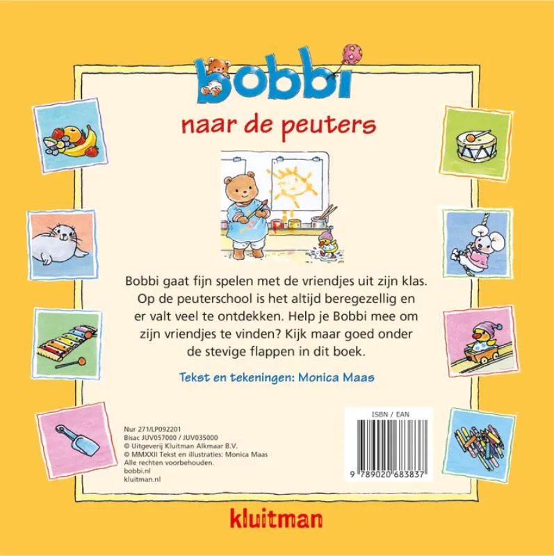 Bobbi naar de peuters | 9789020683837 Bobbi naar de peuters - Afbeelding 2