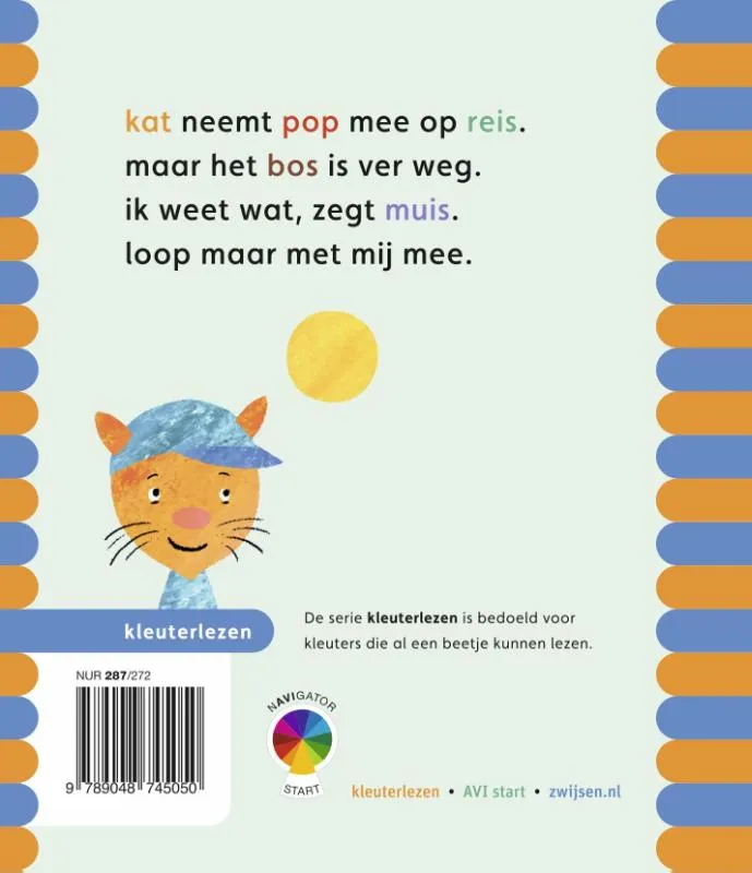 Kat gaat op reis | 9789048745050 Kat gaat op reis - Afbeelding 2