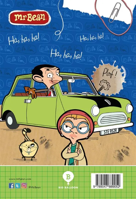 Hét superdikke Mr Bean moppenboek | 9789047889052 Hét superdikke Mr Bean moppenboek - Afbeelding 2