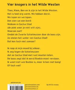 Vier knagers in het Wilde Westen | 9789085923954