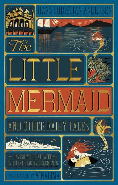 The Little Mermaid and Other Fairy Tales (MinaLima Edition) - (Illustrated with Interactive Elements) | 9780062692597 The Little Mermaid and Other Fairy Tales (MinaLima Edition) - (Illustrated with Interactive Elements)