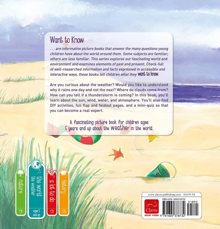 Want to Know. The Weather | 9781605378732 Want to Know. The Weather - Afbeelding 2