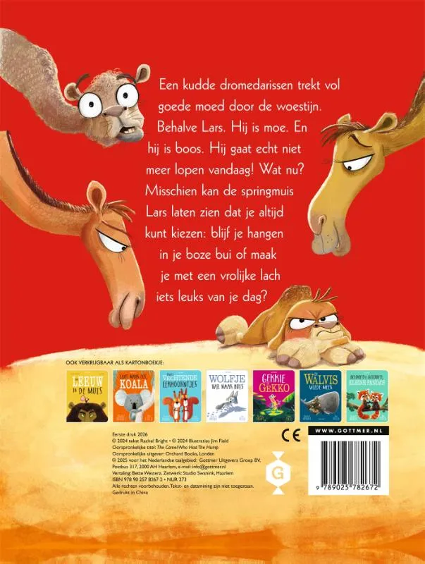 Lars de dwarse dromedaris | 9789025782672 Lars de dwarse dromedaris - Afbeelding 2