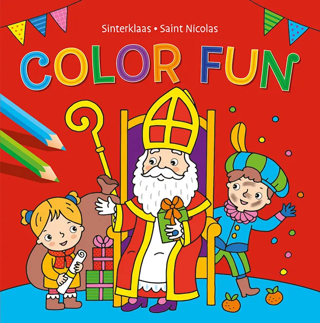 Sinterklaas Color Fun / Saint-Nicolas Color Fun | 9789044762105 Sinterklaas Color Fun / Saint-Nicolas Color Fun