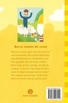 Alternative view of Borre neemt de trein