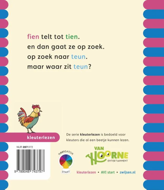 Fien telt tot tien | 9789048743797 Fien telt tot tien - Afbeelding 2