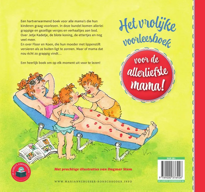 Het vrolijke voorleesboek voor de allerliefste mama! | 9789000376926 Het vrolijke voorleesboek voor de allerliefste mama! - Afbeelding 2