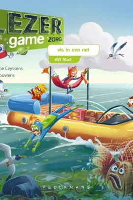 Vis in een net