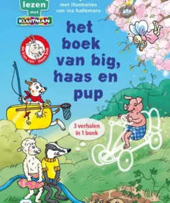 het boek van big, haas en pup