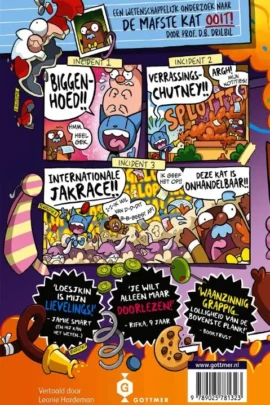 Alternative view of Loesjkin is de mafste kat ter wereld!