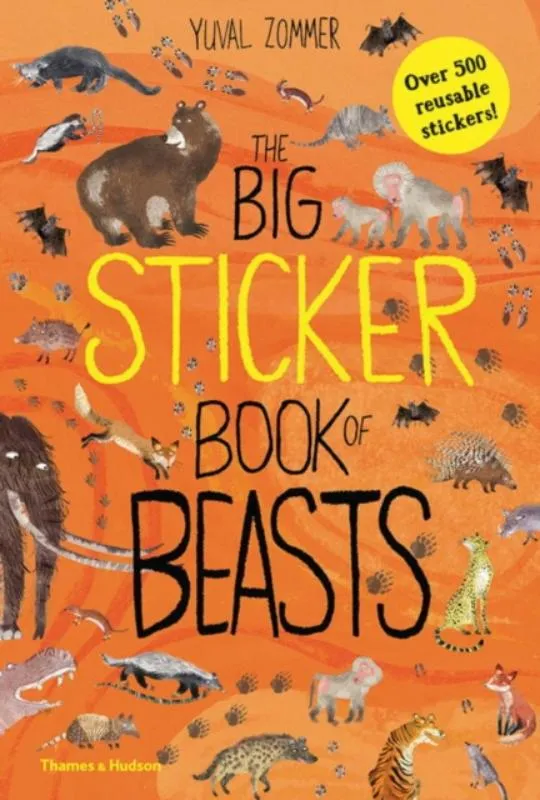 The Big Sticker Book of Beasts | 9780500651339 The Big Sticker Book of Beasts