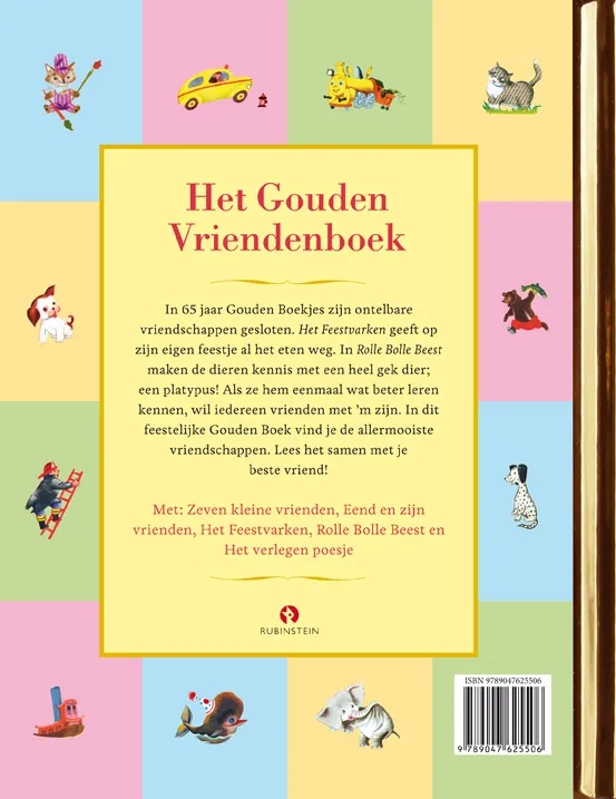 Het gouden vriendenboek | 9789047625506 Het gouden vriendenboek - Afbeelding 2