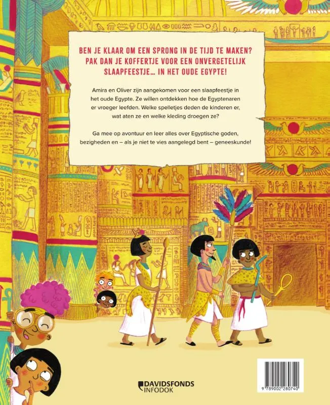 Slaapfeestje in het oude Egypte | 9789002280740 Slaapfeestje in het oude Egypte - Afbeelding 2