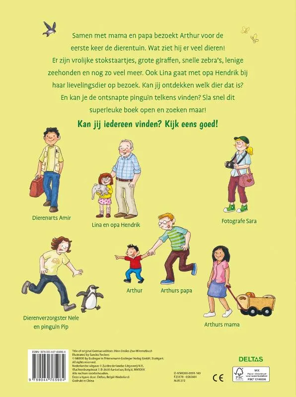 Het grote dierentuin zoekboek | 9789044765984 Het grote dierentuin zoekboek - Afbeelding 2