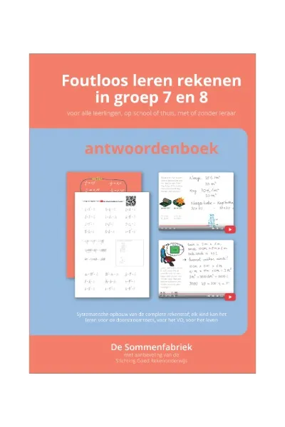 Foutloos leren rekenen in groep 7 en 8 | 9789493065086 Foutloos leren rekenen in groep 7 en 8