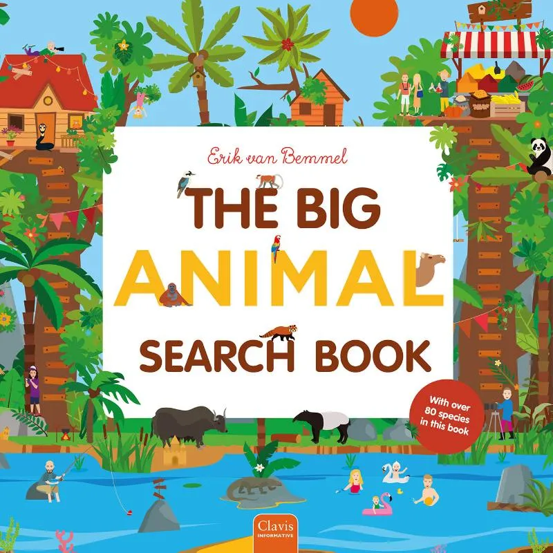 The Big Animal Search Book | 9798890633514 The Big Animal Search Book
