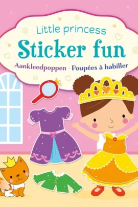 Aankleedpoppen / Little princess Sticker Fun - Poupées à habiller