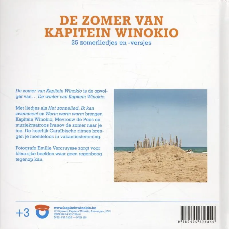 De zomer van Kapitein Winokio | 9789490378240 De zomer van Kapitein Winokio - Afbeelding 2