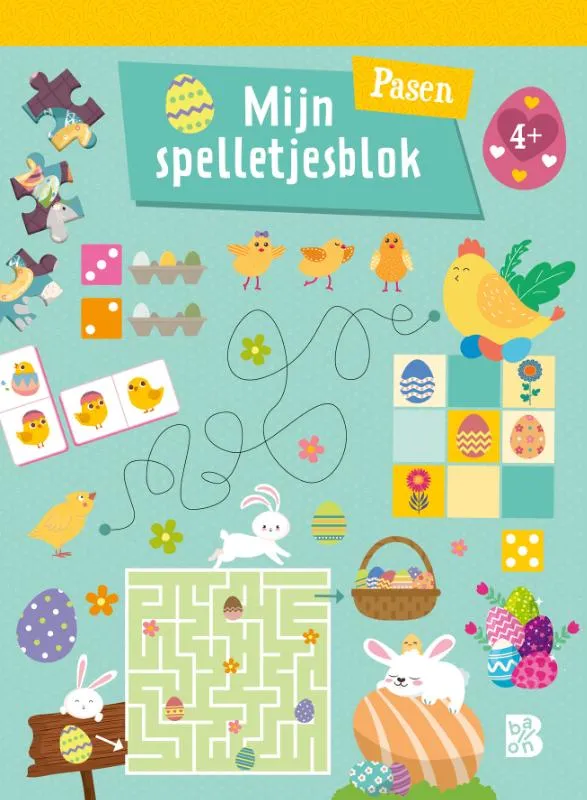 Mijn spelletjesblok pasen | 9789403236094 Mijn spelletjesblok pasen