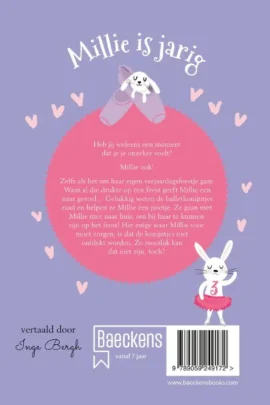 Alternative view of Millie is jarig