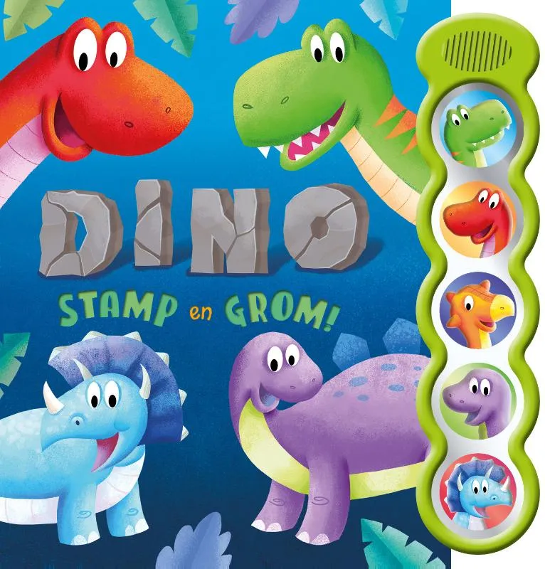 Dino STAMP en GROM! | 9789036648332 Dino STAMP en GROM!
