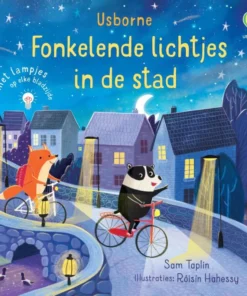 Fonkelende lichtjes in de stad