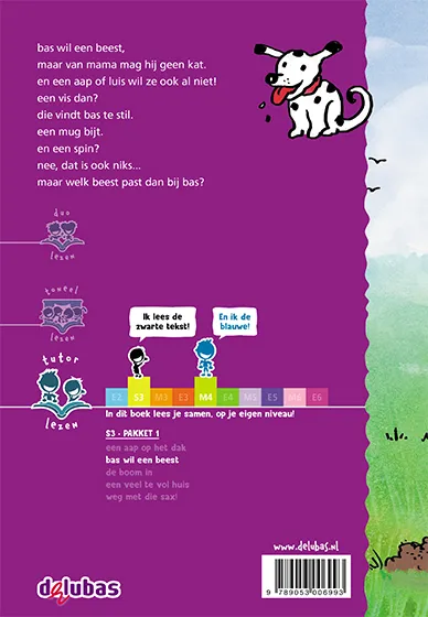 Bas wil een beest | 9789053006993 Bas wil een beest - Afbeelding 2