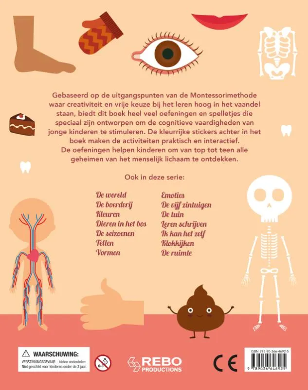 Mijn leukste oefenboek het menselijk lichaam | 9789036646925 Mijn leukste oefenboek het menselijk lichaam - Afbeelding 2