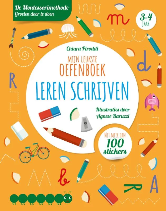 Mijn leukste oefenboek leren schrijven - Met meer dan 100 stickers | 9789036646932 Mijn leukste oefenboek leren schrijven - Met meer dan 100 stickers