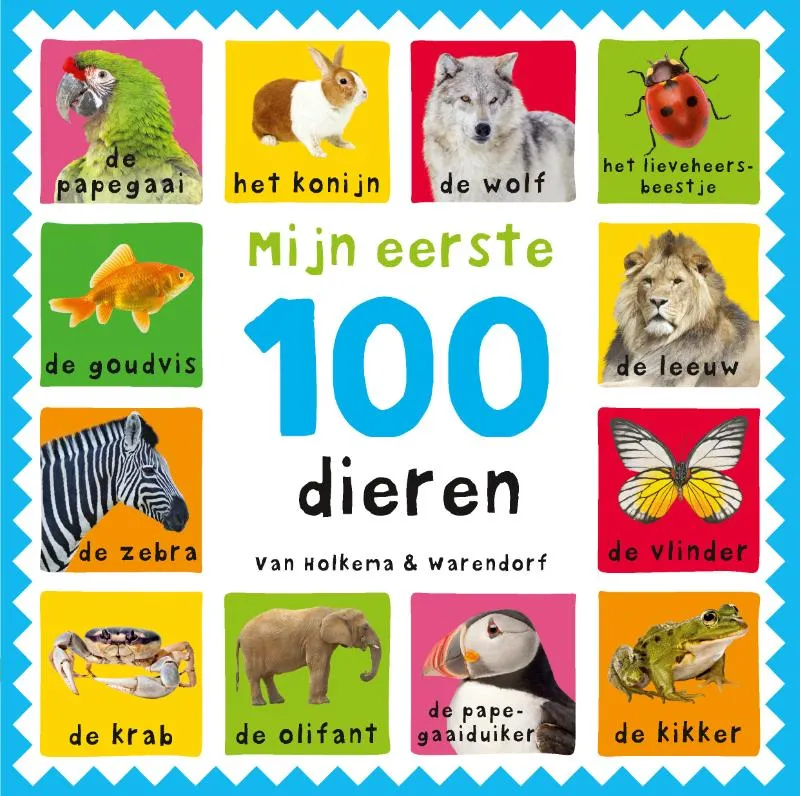 Mijn eerste 100 dieren | 9789000398058 Mijn eerste 100 dieren