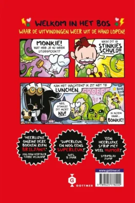 Alternative view of Bunnie vs Monkie en het doemgenootschap!