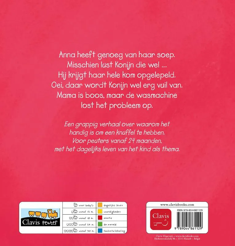 Anna's Konijn is vuil | 9789044861129 Anna's Konijn is vuil - Afbeelding 2