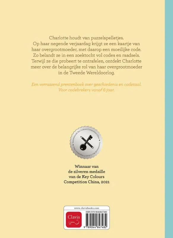 Codebreker Charlotte | 9789044847482 Codebreker Charlotte - Afbeelding 2