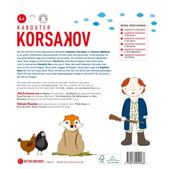 Kabouter Korsakov in het kippenhok - Afbeelding 2
